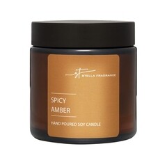 Свеча ароматическая Stella Fragrance Spicy Amber 90 г - фото 1