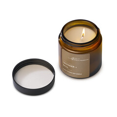 Свеча ароматическая Stella Fragrance Lavender Basil 90 г - фото 5