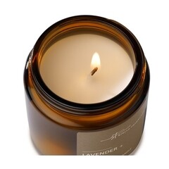 Свеча ароматическая Stella Fragrance Lavender Basil 90 г - фото 4