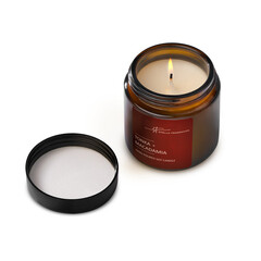 Свеча ароматическая Stella Fragrance Tonka Macadamia 90 г - фото 5