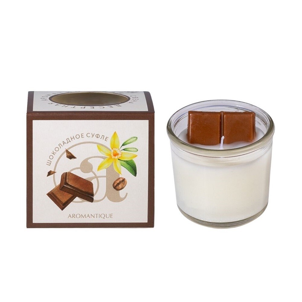Изображение товара Ароматическая свеча Aromantique Шоколадное суфле 60 г