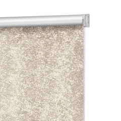 Изображение товара Рулонная штора блэкаут 60х160 см Decofest Марбл мини бежевая