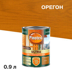 Антисептик Pinotex Ultra декоративный для дерева орегон 0,9 л - фото 1