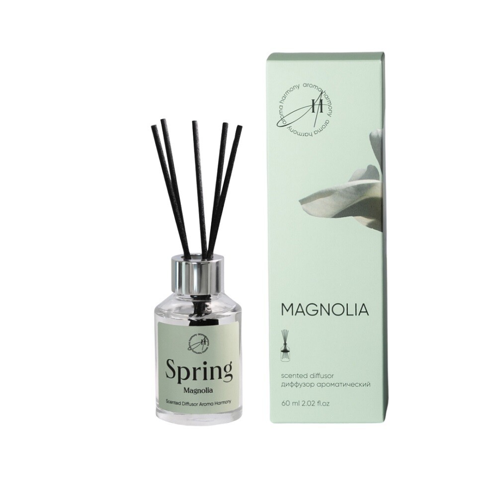 Изображение товара Аромадиффузор с палочками Aroma Harmony Magnolia 60 мл