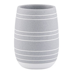 Стакан для ванной Granit настольный полирезин серый (75208) - фото 1