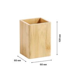 Стакан для ванной Fora Bamboo настольный бамбук (FOR-BOO044) - фото 2