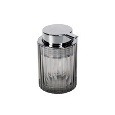Дозатор для мыла Fora Smoky Topaz настольный стекло черный (FOR-GLASS-ST021)