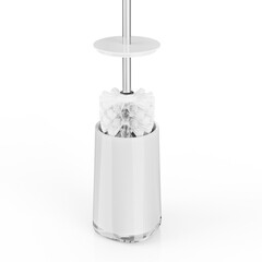 Ершик для унитаза Fora Barcelona напольный акрил белый (FOR-BAR025) - фото 3