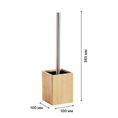 Ершик для унитаза Fora Bamboo напольный бамбук (FOR-BOO025) - фото 2