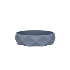 Мыльница для ванной Fora Sanremo настольная пластик серая (FOR-SAN036)