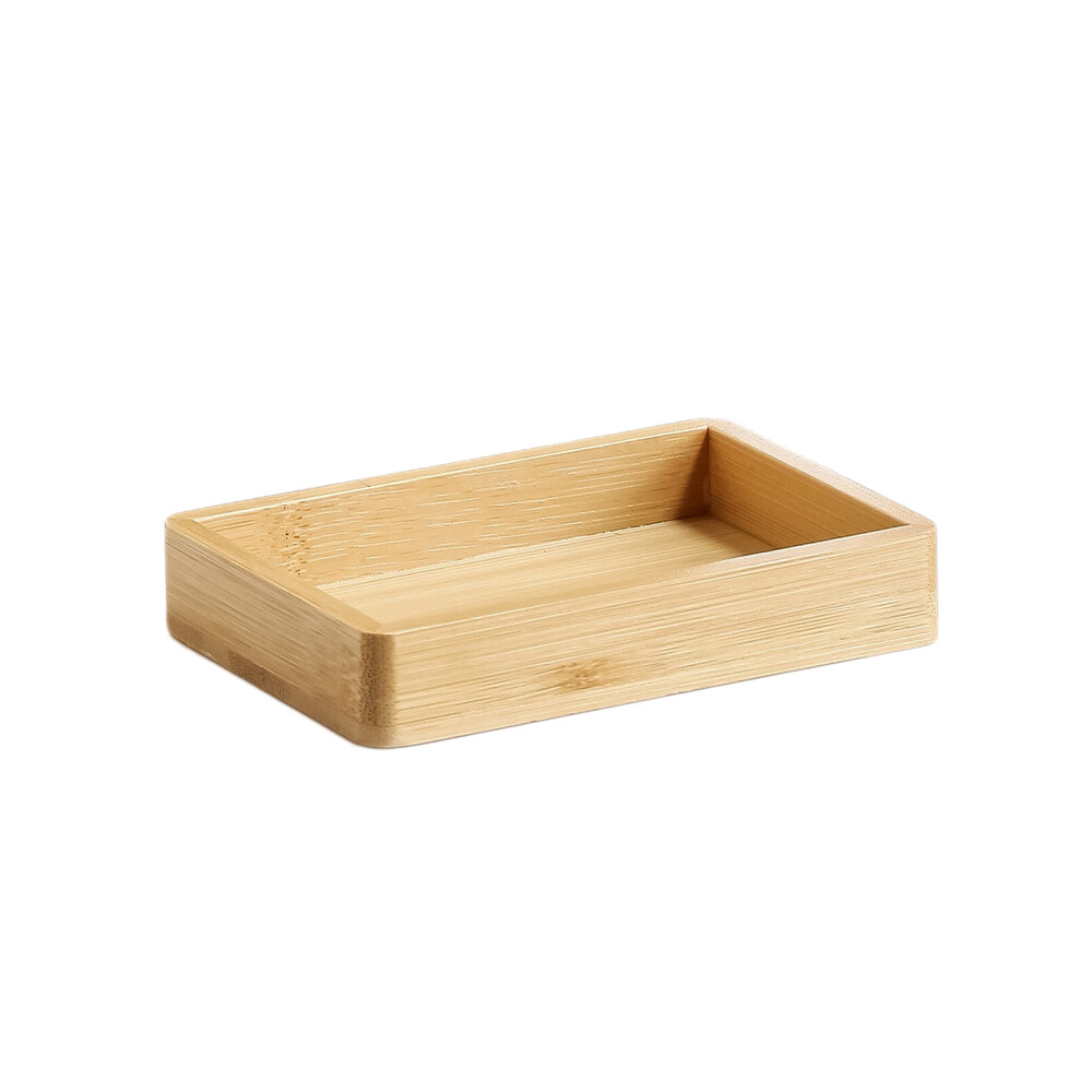 

Мыльница для ванной Fora Bamboo настольная бамбук (FOR-BOO036), Желтый