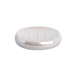 Изображение товара Мыльница для ванной Fora Morning настольная керамика белая/серая (FOR-MOG036)