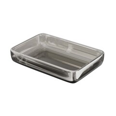 Изображение товара Мыльница для ванной Fora Mirage настольная стекло хром (FOR-MIR03)