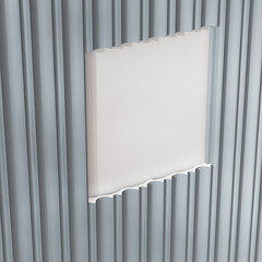 Панель декоративная из экополимера 156х2800х12 мм Artiva RT057 белая 0,437 кв.м - фото 4