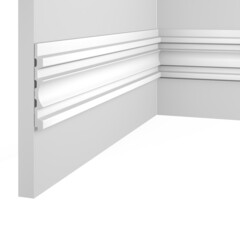 Изображение товара Панель декоративная из экополимера 100х2800х11 мм Artiva RT025 белая 0,28 кв.м