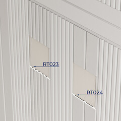 Панель декоративная из экополимера 100х2800х6 мм Artiva RT024 белая 0,28 кв.м - фото 5