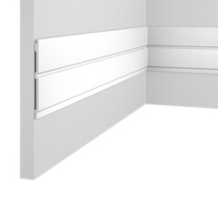 Панель декоративная из экополимера 100х2800х6 мм Artiva RT024 белая 0,28 кв.м - фото 1