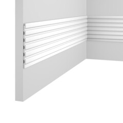 Изображение товара Панель декоративная из экополимера 100х2800х6 мм Artiva RT023 белая 0,28 кв.м