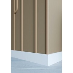 Молдинг из экополимера ударопрочный 20х10х2000 мм под покраску Bello Deco XPS M 19 белый - фото 5