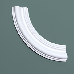 Угол к молдингу из экополимера ударопрочный 150х150х17 мм Bello Deco М10У3 - фото 4