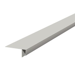 Изображение товара Профиль для откосов F-образный 55х3000х10 мм ПВХ серый
