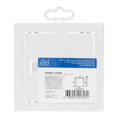 Люк ревизионный Evecs ЛР пластиковый 122х122 мм врезной - фото 2