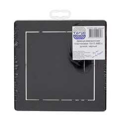 Люк ревизионный Центр Тагис ЛР пластиковый 150х150 мм врезной черный - фото 2