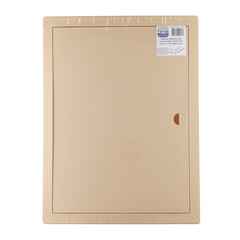 Люк ревизионный Центр Тагис ЛР пластиковый 300х400 мм врезной слоновая кость - фото 2