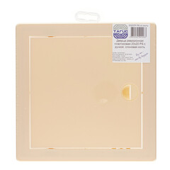 Люк ревизионный Центр Тагис ЛР пластиковый 200х200 мм врезной слоновая кость - фото 2