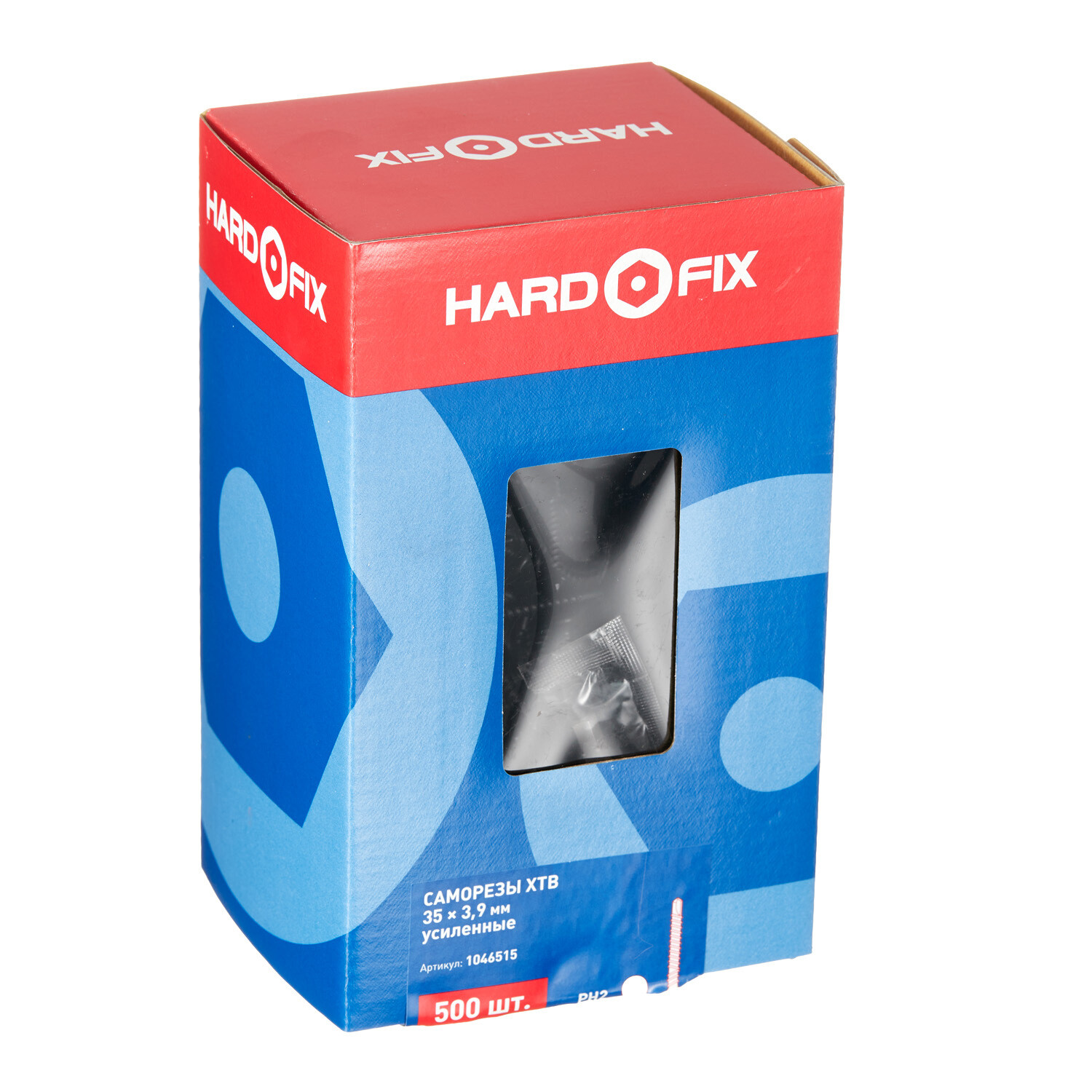 

Саморезы ГМ 35x3,9 мм усиленные с буром XTB Hard-Fix (500 шт.)