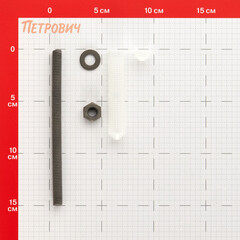 Комплект установки для химического анкера шпилька 10х150 мм гильза 16х85 мм Hard-Fix (2 шт.) - фото 3