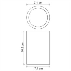 Стакан для ванной WasserKraft Berkel настольный полирезин белый (K-4928) - фото 3