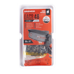 Цепь Daewoo 8" шаг 1/4" паз 1,1 мм 48 звеньев (DACS 48) - фото 2