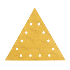 Изображение товара Лист шлифовальный треугольный Abraforce Gold 280 мм Р240 на липучку бумажная основа (3 шт.) (АМ191023)