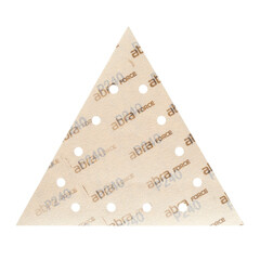 Лист шлифовальный треугольный Abraforce Gold 280 мм Р240 на липучку бумажная основа (3 шт.) (АМ191023) - фото 3