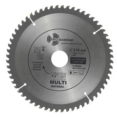 Изображение товара Диск пильный универсальный Trio-Diamond 210х32х1,8 мм 60 зубьев (MM904)