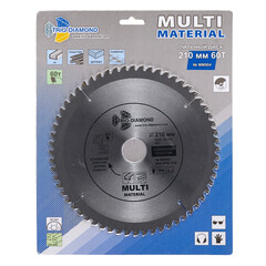 Диск пильный универсальный Trio-Diamond 210х32х1,8 мм 60 зубьев (MM904) - фото 3