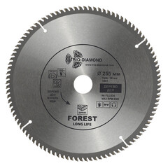 Изображение товара Диск пильный по дереву Trio-Diamond 255х30х2 мм 100 зубьев (FLL834)