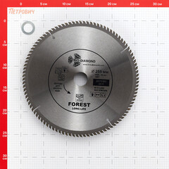 Диск пильный по дереву Trio-Diamond 255х30х2 мм 100 зубьев (FLL834) - фото 2