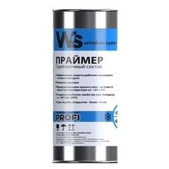 Изображение товара Грунт строительный Window System Prof каучуковый 1 кг прозрачный