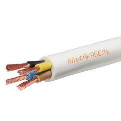 Изображение товара Провод Альфакабель ПВС 4х0,75 барабан