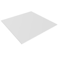 Кассета для подвесного потолка 600х600 мм Grand Line Board оцинкованная сталь белая (20 шт.)