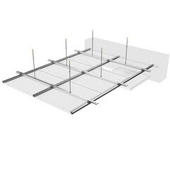 Соединитель двухуровневый для профиля потолочного U-образного Grand Line - фото 2