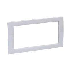 Рамка для кабель-канала DKC Viva белая 4 модуля (F00013) - фото 4