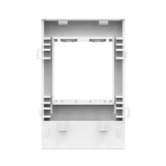 Рамка для кабель-канала DKC Brava PDA-BN 100 белая 2 модуля (10453DIY) - фото 4