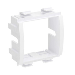Адаптер для рамки для кабель-канала DKC Brava белый 2 модуля (F0000MDIY) - фото 4