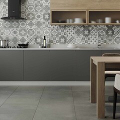 Керамогранит Estima Art AR01 бело-серый 405х405х8 мм (11 шт.=1,804 кв.м) - фото 10