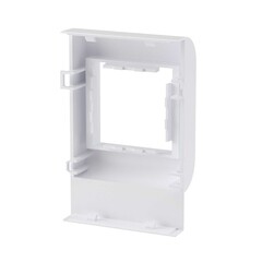 Рамка для кабель-канала DKC In-liner PDA-45N 100 белая 2 модуля (514) - фото 3