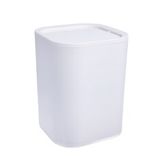 Изображение товара Ведро для мусора Primanova Klar с крышкой 6 л пластик белое