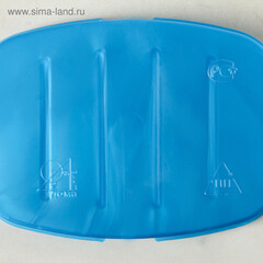 Мыльница для ванной настольная пластик (4330134) - фото 4